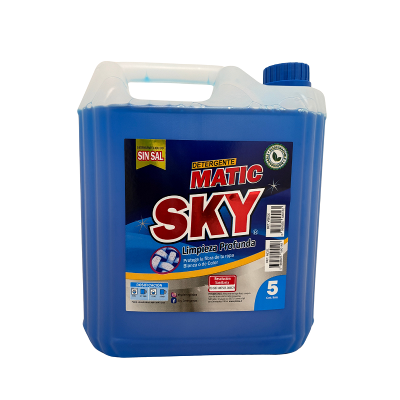Imagen de nuestro detergente líquido por mayor para nuestros distribuidores